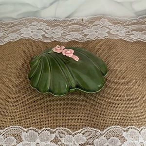 Vintage Handmade Lidded Ceramic Trinket Box